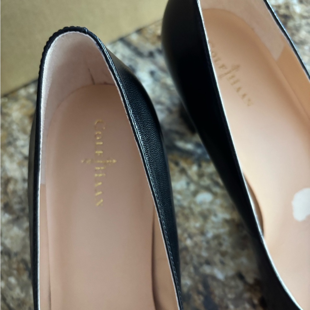 Cole Haan Women's Classic Black Heels - Picture 3 of 8